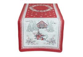 Tischläufer 170 x 50 cm Savoie rouge