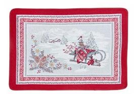 Tischset 50 x 37 cm Savoie rouge