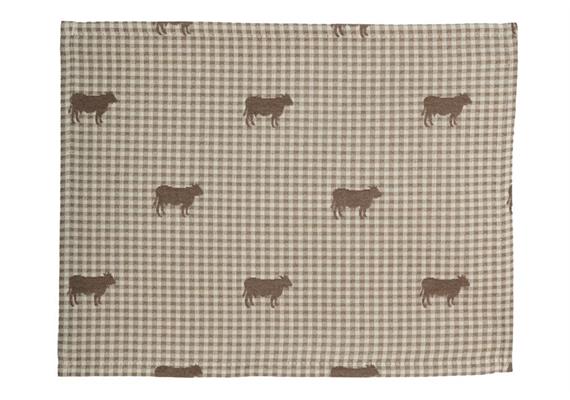 Tischset Bella 45/35 beige