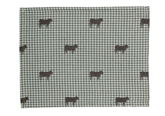 Tischset Bella 45/35 grün