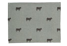 Tischset Bella 45/35 grün