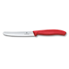 Tomatenmesser SwissClassic, rund, Well., rot GGC