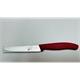 Tomatenmesser SwissClassic, rund, Well, rot GGC