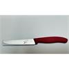 Tomatenmesser SwissClassic, rund, Well, rot GGC