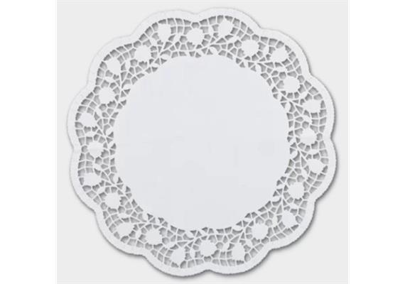 Tortenspitzen weiss 28cm rund 6er Pack