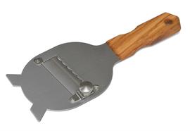 Trüffelschneider mit Holzgriff