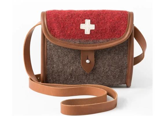 Umhänge-Tasche mit CH Kreuz