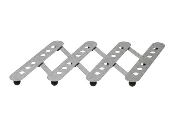 Untersetzer Edelstahl 22x 14.5 x 2.5 cm