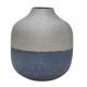 Vase ALADIN (silber-blau, m)