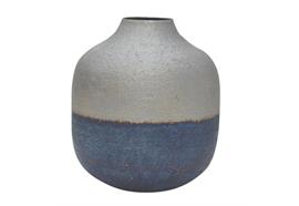 Vase ALADIN (silber-blau, m)