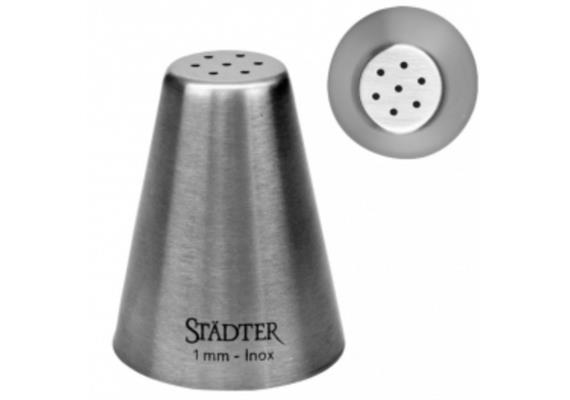 Vermicelltülle 7/1.5mm Edelstahl