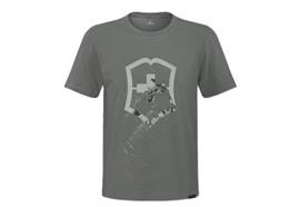 Victorinox Brand Collection, Mountain Graphic Tee, Grey,M