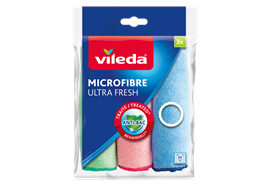 VILEDA Microfasertuch Ultra Fresh Anti-Bac 3 Stk.