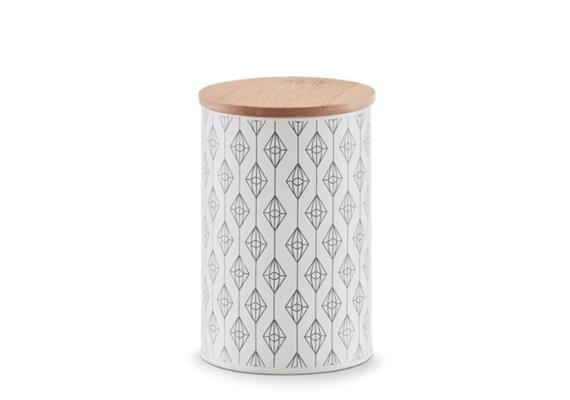 Vorratsdose Metall Bamboo 1000 ml ø16x10.2 cm