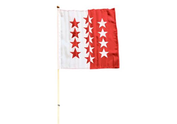 Walliserfahne 30x30cm Polyester Walliserfahne 30x30cm Polyester