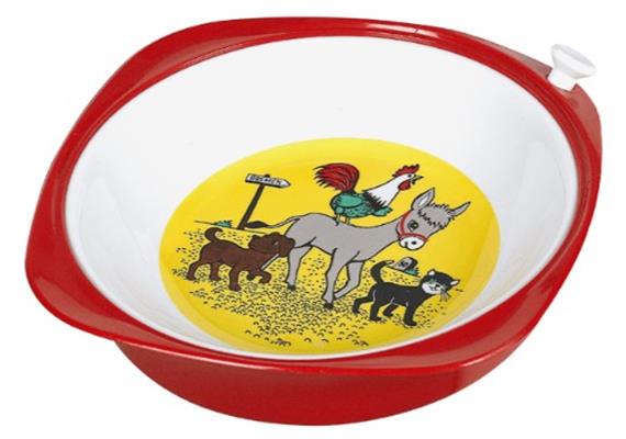 Warmhalteteller Stadtmusikanten ø 18.5 cm