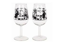 Weinglas Scherenschnitt 23cl