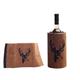 Weinkühler Acryl mit Überzug Hirsch für 0.75 - 1l