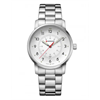 Wenger Avenue d:42mm white dial, stainless steel