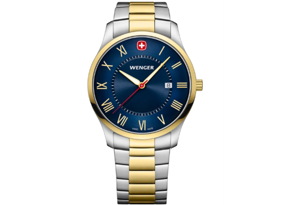 Wenger City Classic 42, 3N 2T, BLE dial, 3N 2T SST