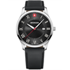 Wenger City Classic 42, SIR, BLK dial, BLK leather
