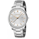 Wenger City Classic d:43mm white silver dial, stainless steel metal strap