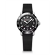 Wenger Seaforce Small Ø 35, black dial, strap black Silicone
