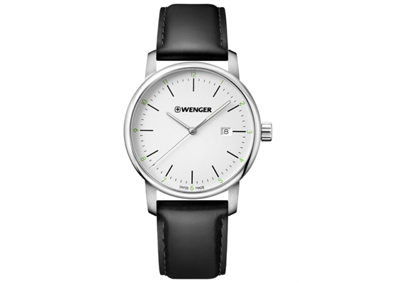 Wenger Urban Classic d: 42 mm silver-white dial,