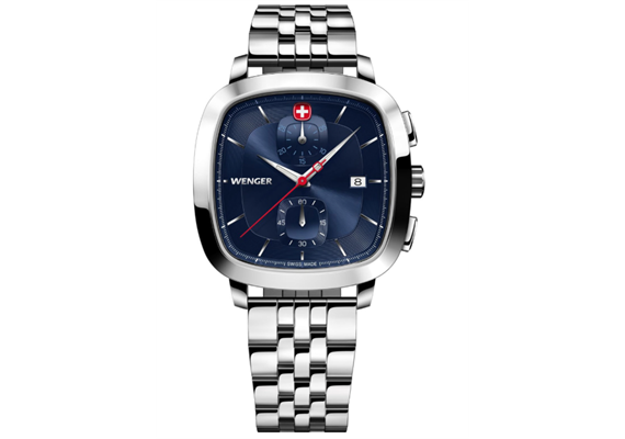 Wenger Vintage Classic Chrono 39.5, SIR, BLE dial,