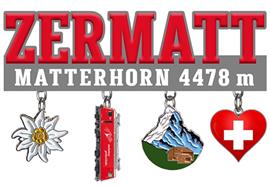 Zermatt Edelweiss Matterhorn Herz Zug