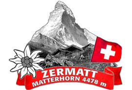 Zermatt Metallmagnet