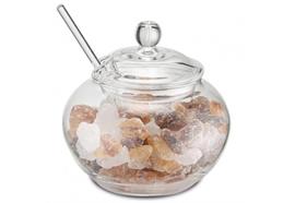 Zuckerdose Borosilikatglas 10cm H9.5cm